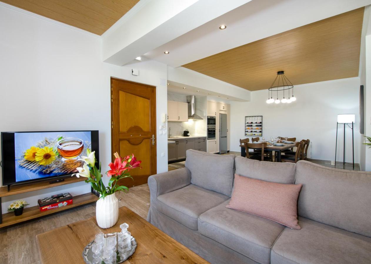 G & E Apartment Kíssamos Eksteriør bilde