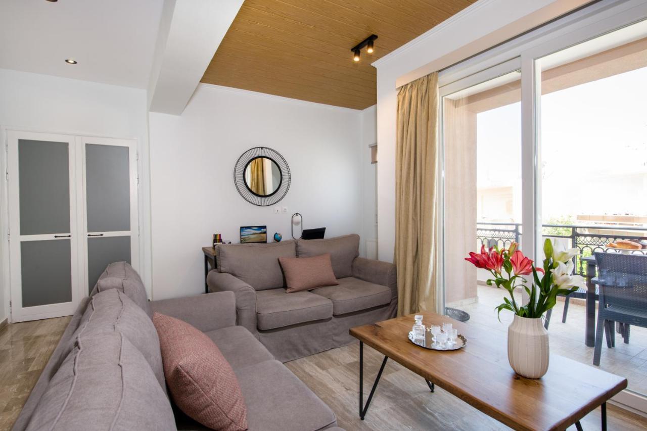 G & E Apartment Kíssamos Eksteriør bilde
