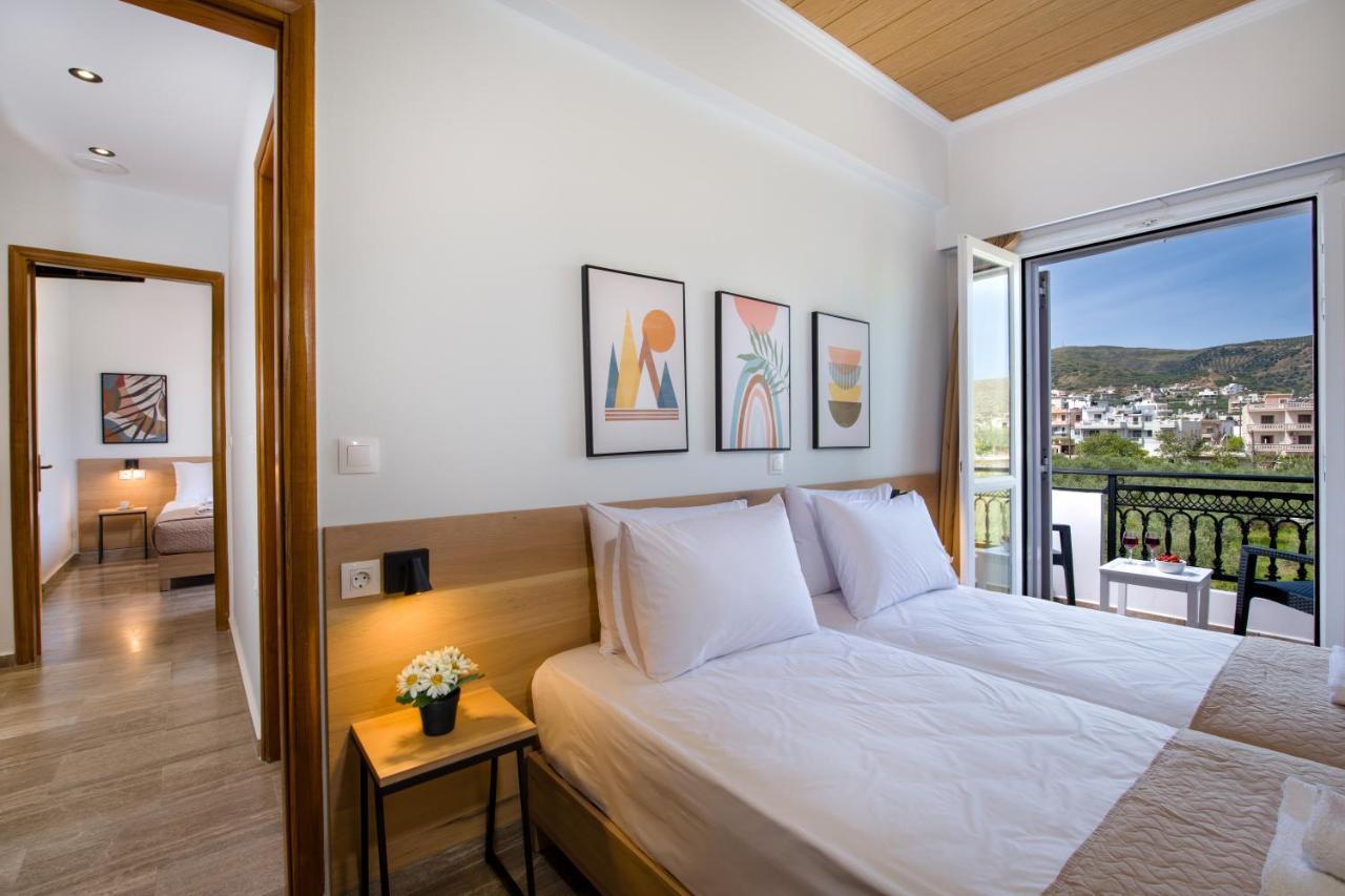 G & E Apartment Kíssamos Eksteriør bilde
